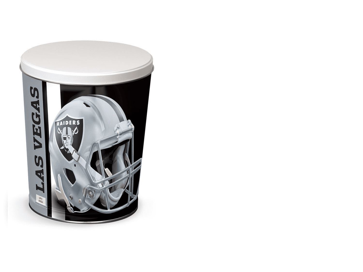 Las Vegas Raiders 3 Flavor Popcorn Tin